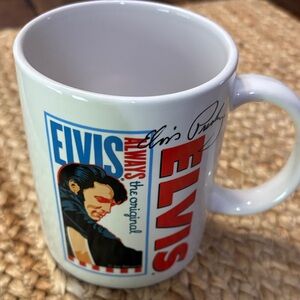 STATE Elvis Presley Mug - White and Red